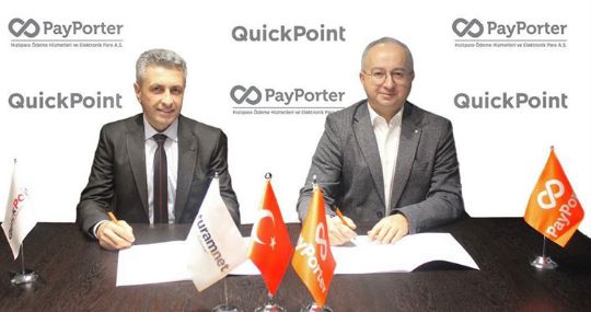 Finansal teknoloji çözümleri geliştiren Quick Point ile Payporter güçlerini birleştirdi.